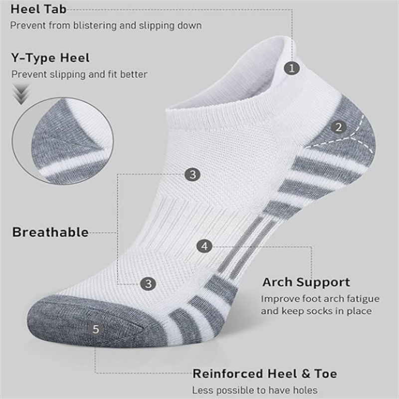 Унисекс-носки для бега с аморт – обзор и цена Athletic Sock Cushion