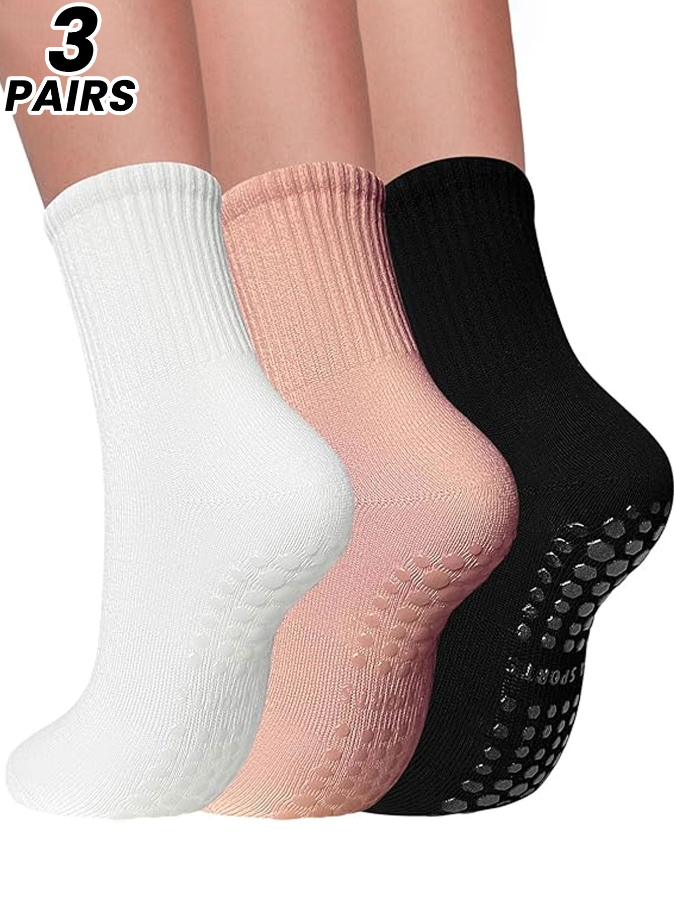3 пары профессиональных носков – обзор и цена Grip Sock Yoga