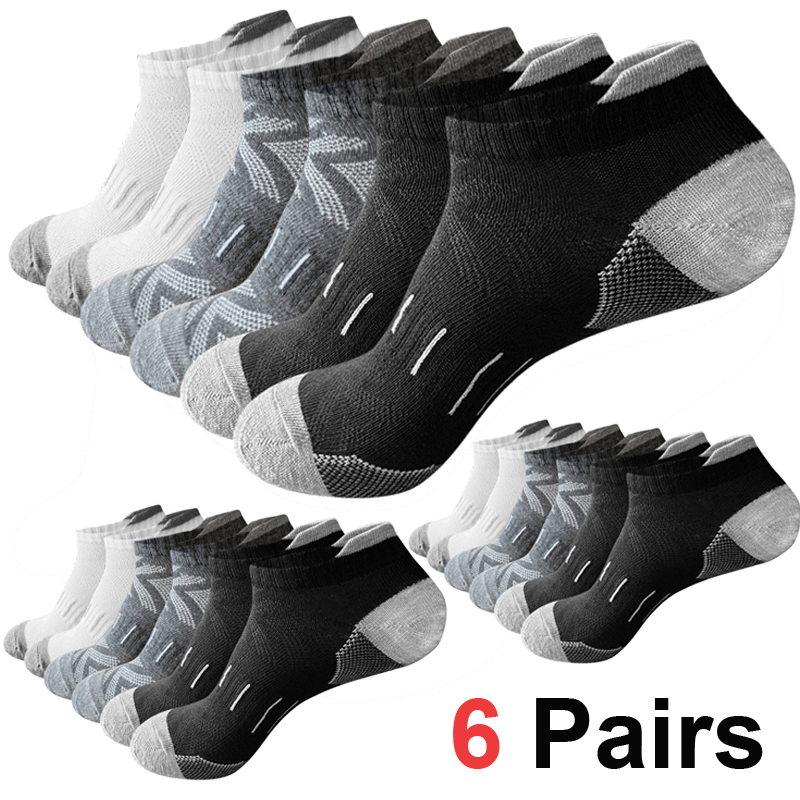 6 пар низких спортивных носков – обзор и цена Athletic Sock Cushion